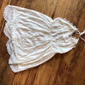 White Lacey dress